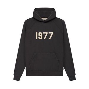 Essential Fear of God Black 1977 Hoodie (XS)